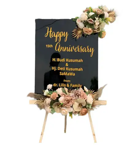 Papan Bunga Akrilik Wonokalang